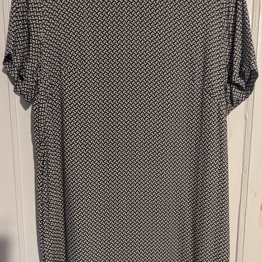 H&M Monochrome Patterned Dress